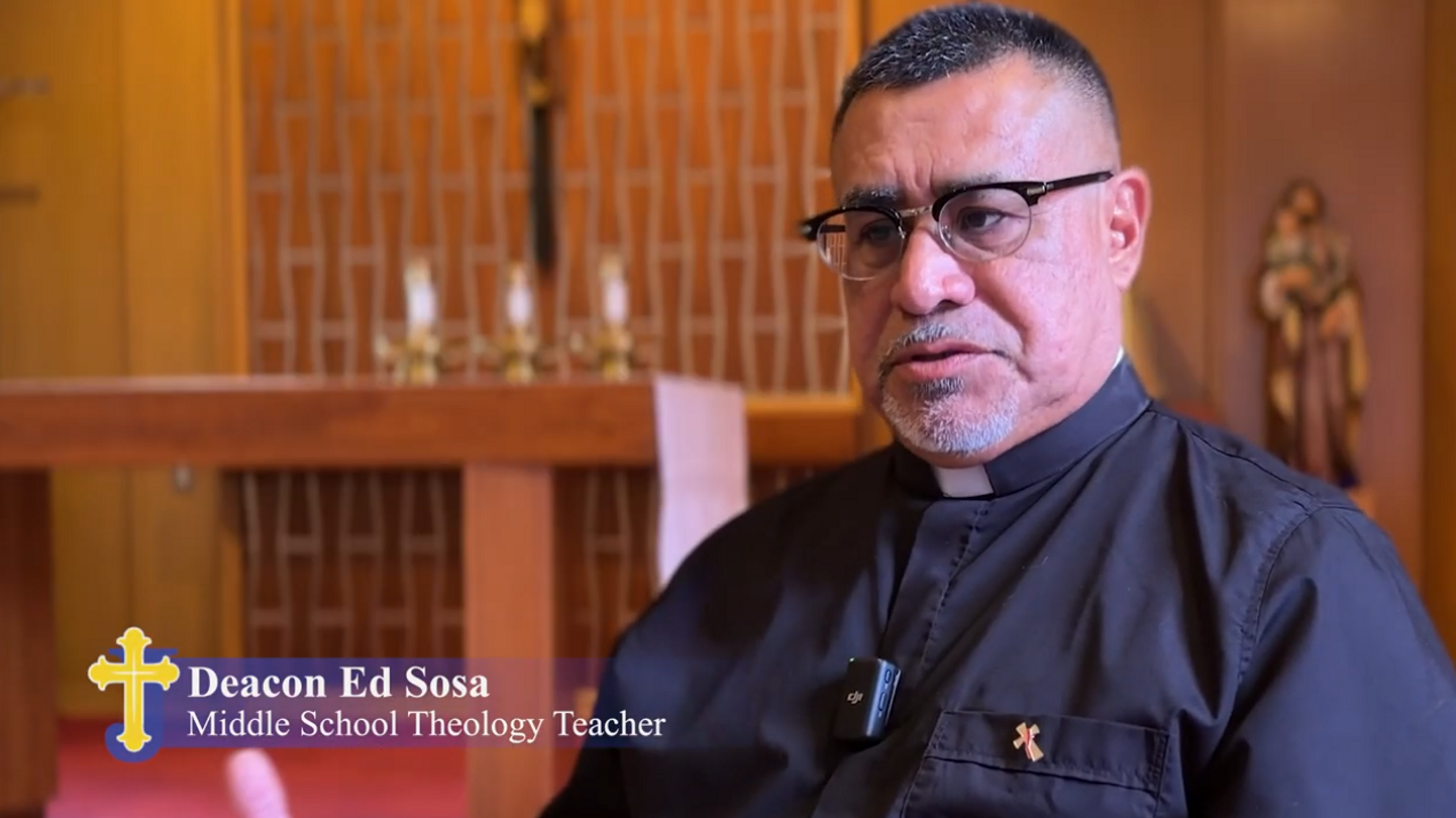 Deacon Ed Sosa- Middle School Theology Teacher